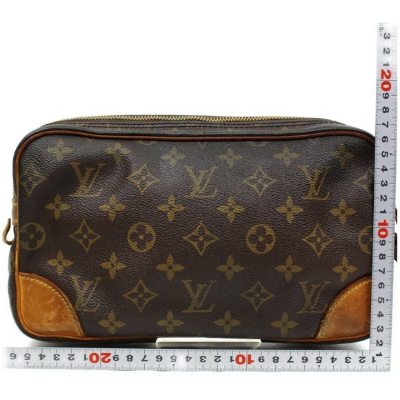 Auth Louis Vuitton Marly Dragonne Gm #4169L81 - Picture 2 of 9